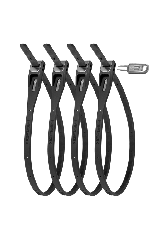 Hiplok Z Lok 4 Pack Black Kerékpár Zár (4db) - fekete