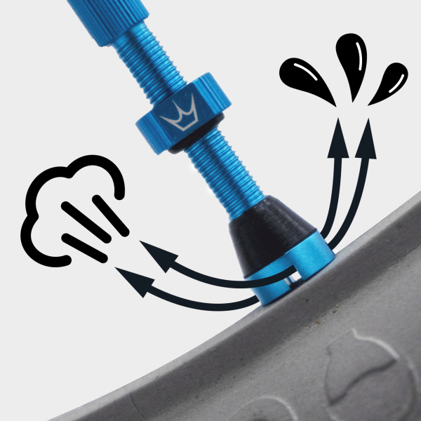 Peaty's Chris King Tubeless Szelep/Szelep Eltávolító/Küllőkulcs 42mm - rózsaszín