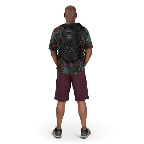 Osprey Raptor 14 Kerékpáros Hátizsák Italtartóval - narancssárga