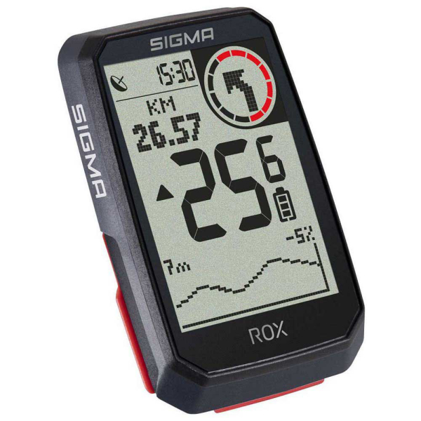 Sigma ROX 4.0 Sensor GPS Kerékpár Computer Pulzusmérővel és Pedálcsapásmérővel - fekete