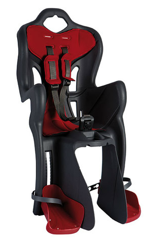 Bellelli B-One Clamp Csomagtartóra Szerelhető Kerékpáros Gyerekülés - ezüst