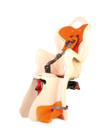 Bellelli B-one Clamp Csomagtartóra Szerelhető Kerékpáros Gyerekülés - Krém