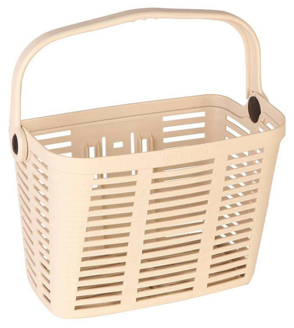 Bellelli Plaza Levehető Kerékpár Első Kosár - Barna