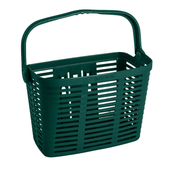 Bellelli Plaza Levehető Kerékpár Első Kosár - Forest Zöld