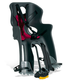 Bellelli Rabbit Fix Első Kerékpáros Gyerekülés Homlokcsőre - szürke