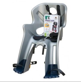 Bellelli Rabbit Fix Első Kerékpáros Gyerekülés Homlokcsőre - ezüst