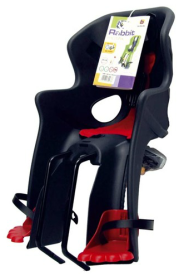 Bellelli Rabbit Első Kerékpáros Gyerekülés Alsó Vázcsőre - szürke