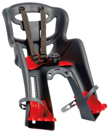 Bellelli Tattoo Első Kerékpáros Gyerekülés Homlokcsőre - szürke