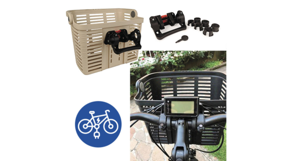 Bellelli XL E-Bike Kerékpár Első Kosár Tartó Konzol