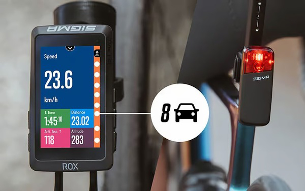 Sigma Reco 81 Link Radar és Hátsó Lámpa