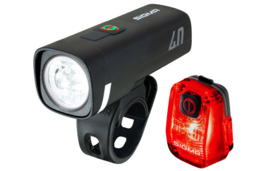Sigma Aura 40 + Hiro 10 Usb Kerékpár Lámpa Szett