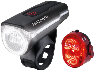 Sigma Aura 60 USB + Nugget II Kerékpár Lámpaszett