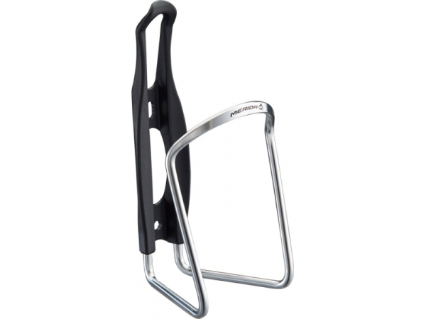 Merida Alu Kerékpáros Kulacstartó Gumi Betéttel - ezüst