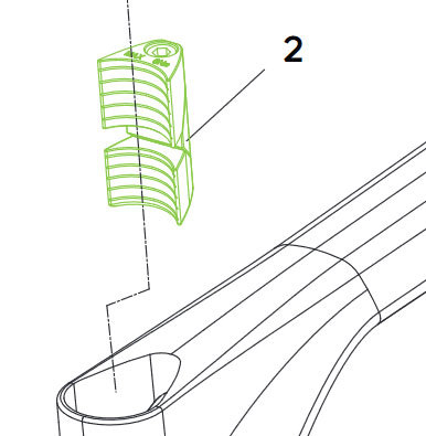Merida Scultura Nyeregcső Rögzítő