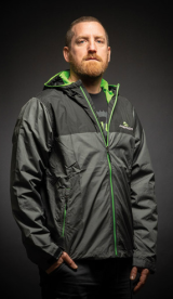 Merida Brand Wind Kapucnis Kerékpáros Kabát - szürke