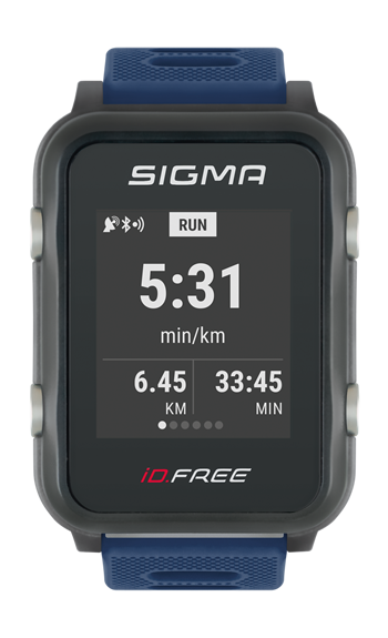Sigma iD Free GPS Sportóra - Kék