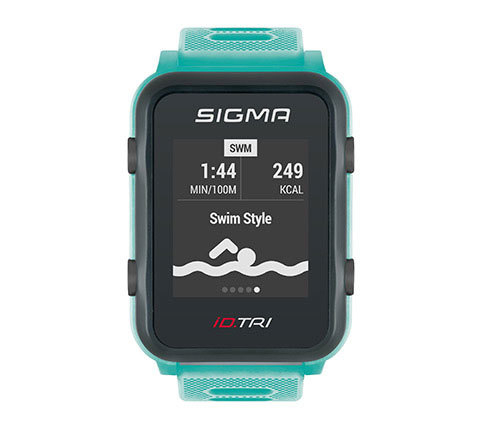 Sigma iD TRI GPS Sportóra - Zöld