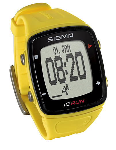 Sigma iD Run GPS Sportóra Futáshoz - Sárga