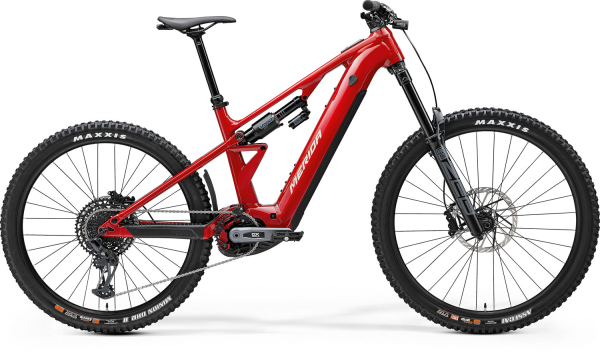 Merida eOne-Eighty 700 29/27,5" Elektromos Fully MTB Kerékpár Bordó (Barna) - piros
