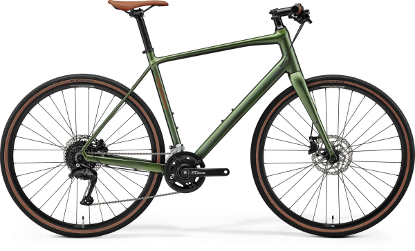 Merida Speeder 100 Fitness Kerékpár - Silk Fog Green(Brown) - zöld