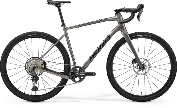Merida Silex 700 Gravel Kerékpár - Warm Slate Grey(Black) - szürke