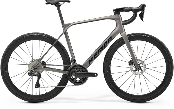 Merida Scultura Endurance 8000 Carbon Országúti Kerékpár - Warm Slate Grey(Black) - szürke