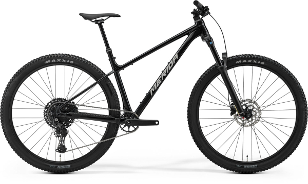 Merida Big Nine TR 600 29" MTB Kerékpár - Metallic Black(Silver) - fekete