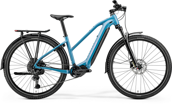Merida e-Big Tour 400 EQ 29" Elektromos MTB Kerékpár - Silk Dove Blue(Blue) - kék