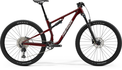 Merida Ninety-Six 400 29 Fully MTB Kerékpár - Glitter Cherry(Silver) - piros
