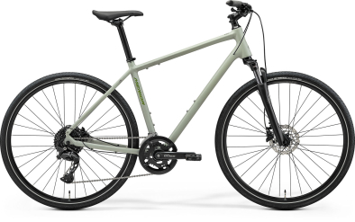 Merida Crossway 300 Cross Trekking Kerékpár - Matt Early Moss Grey(Green) - zöld