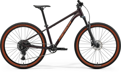 Merida Big Seven 40 27,5 MTB Kerékpár - Metallic Black(Red) - fekete
