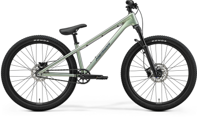 Merida Dirt 500 MTB Kerékpár - Grey/Green Clear Coat(Silver) - szürke