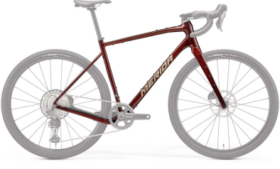 Merida Silex 700 Gravel Kerékpár Váz - Elegant Wildberry(High Cream) - piros