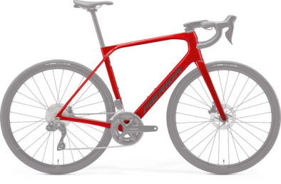 Merida Scultura Endurance 6000 Országúti Kerékpár Váz - Dark Race Red(Gunmetal Grey) - piros