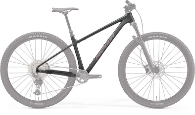 Merida Big Nine TR 700 29 MTB Kerékpár Váz - Silk Dark Grey(Rainbow Purple) - szürke