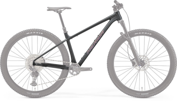 Merida Big Nine TR 700 29" MTB Kerékpár Váz - Silk Dark Grey(Rainbow Purple) - szürke