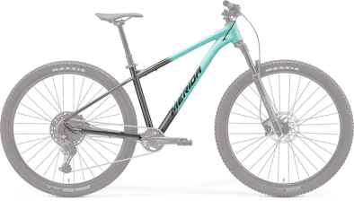 Merida Big Nine 400 29 MTB Kerékpár Váz - Silk Teal/Gunmetal Grey(Black) - zöld