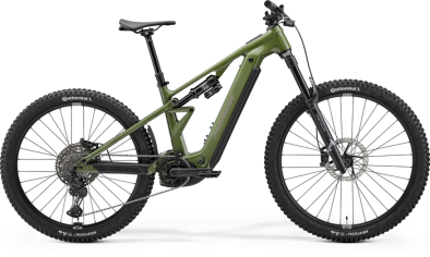 Merida Etmo 800 Elektromos Fully MTB Kerékpár - Anaconda Green(Grey) - zöld