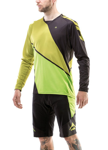 Merida Enduro Design Hosszúujjú Kerékpáros Mez - zöld
