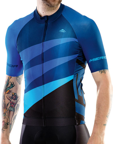 Merida CX Design Pro Rövidujjú Kerékpáros Mez - kék