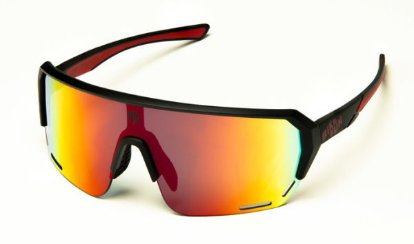 Bikefun Summit Kerékpáros Szemüveg Fekete Keret/piros Lencse