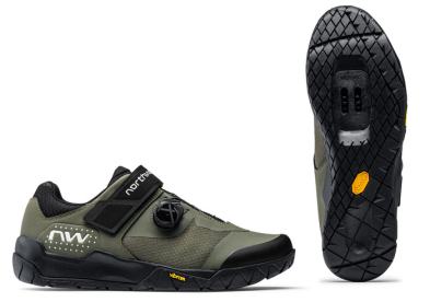 Northwave Overland Plus Kerékpár Cipő - zöld