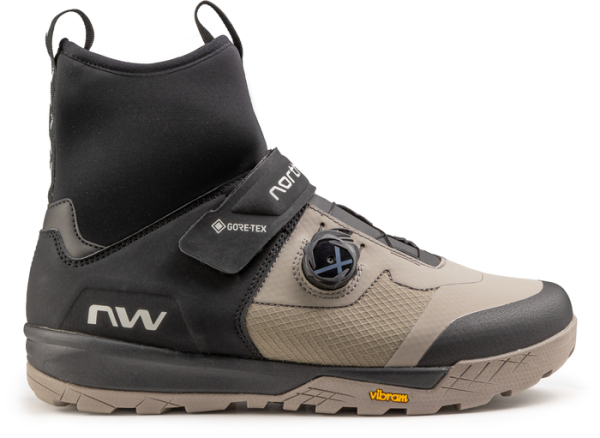 Northwave Kingrock Plus Gtx Téli MTB Kerékpár Cipő - Fekete - Szürke