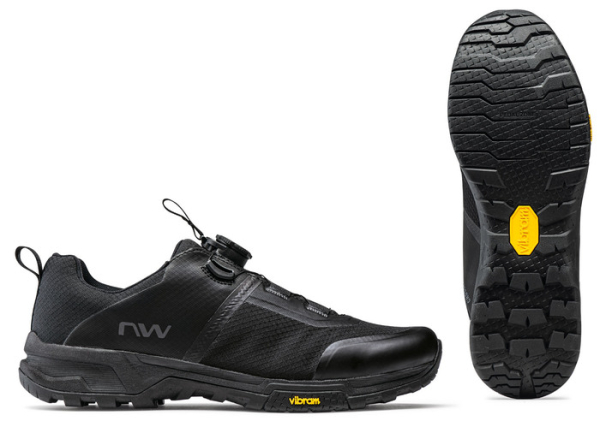 Northwave Crossland Plus Kerékpár Cipő - fekete