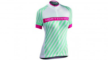 Northwave Logo3 WMN Kerékpáros Mez - zöld