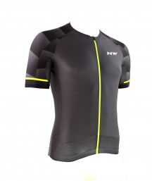 Northwave Storm Air Rövid Ujjú Kerékpáros Mez - fekete