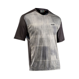 Northwave Edge Man Rövidujjú Kerékpáros Mez Fekete-Szürke - fekete