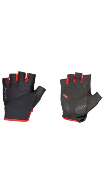 Northwave Fast Kerékpáros Rövid Ujjú Kesztyű - fekete