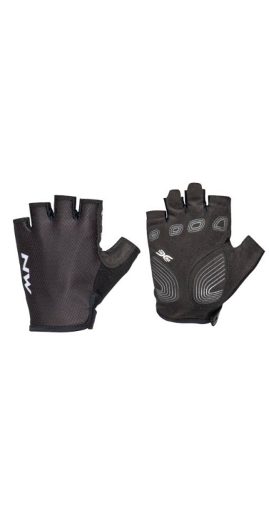 Northwave Active WMN Kerékpáros Rövid Ujjú Kesztyű - fekete