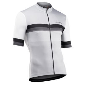 Northwave Origin Rövid Ujjú Kerékpáros Mez - fehér